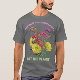 Camiseta Destruir Patriarquia Não Planeta Feminismo 716 