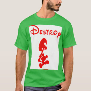 Camiseta Destruir TShirt clássico