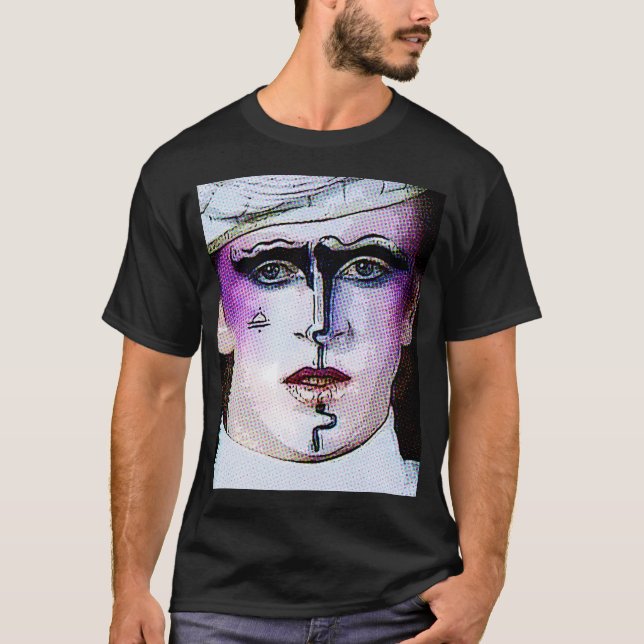 Camiseta Desvanecer-se em Cinza (Frente)