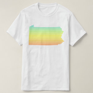 Camiseta desvanecimento da penhoria