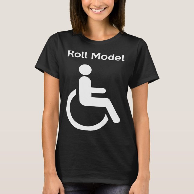 Camiseta Desvantagem do modelo de função desativada (Frente)