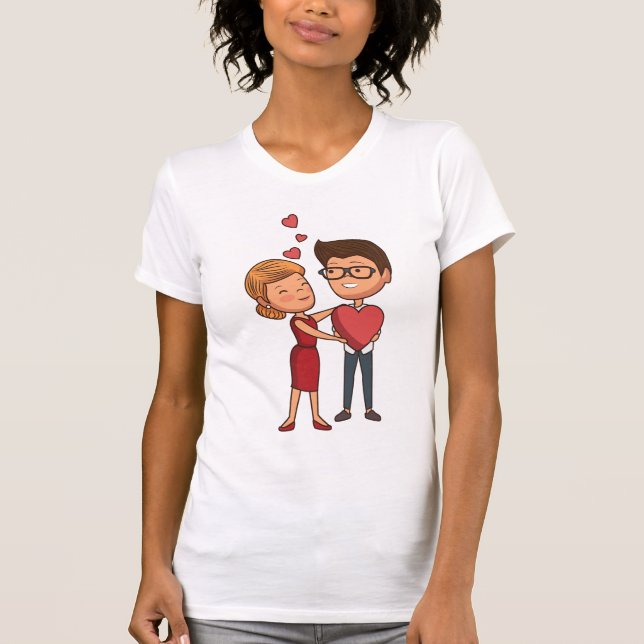Camiseta "Desvendar a Linguagem do Amor: Uma Viagem Através (Frente)