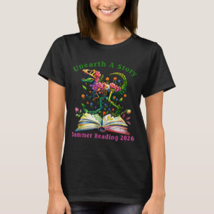 Camiseta Desvendar Uma História Leitura de Verão 2026 Livro