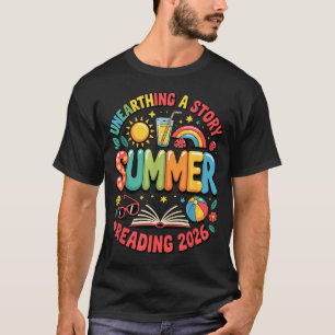 Camiseta Desvendar uma história verão 2026 programa de leit