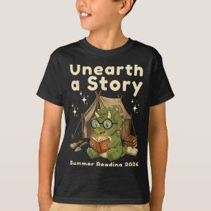 Camiseta Desvendar uma história verão leitura 2026 tricerat