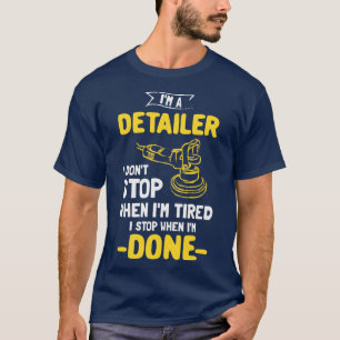 Camiseta Detalhador Automático de Carro Detalhado