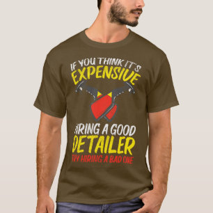 Camiseta Detalhador Automático de Carro Detalhado