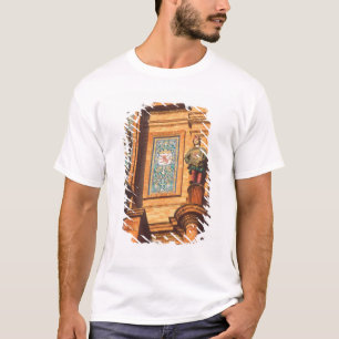 Camiseta Detalhe da estátua cerâmica na Plaza de Espana e