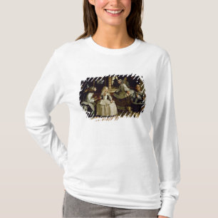 Camiseta Detalhe de Las Meninas da metade inferior que