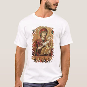 Camiseta Detalhe de Madonna e da criança do Iconostas