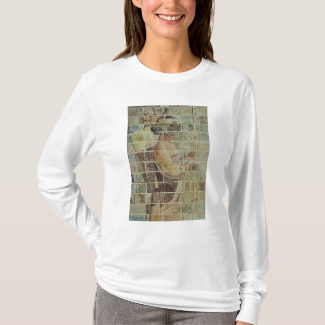 Camiseta Detalhe de um arqueiro de um friso (Frente)