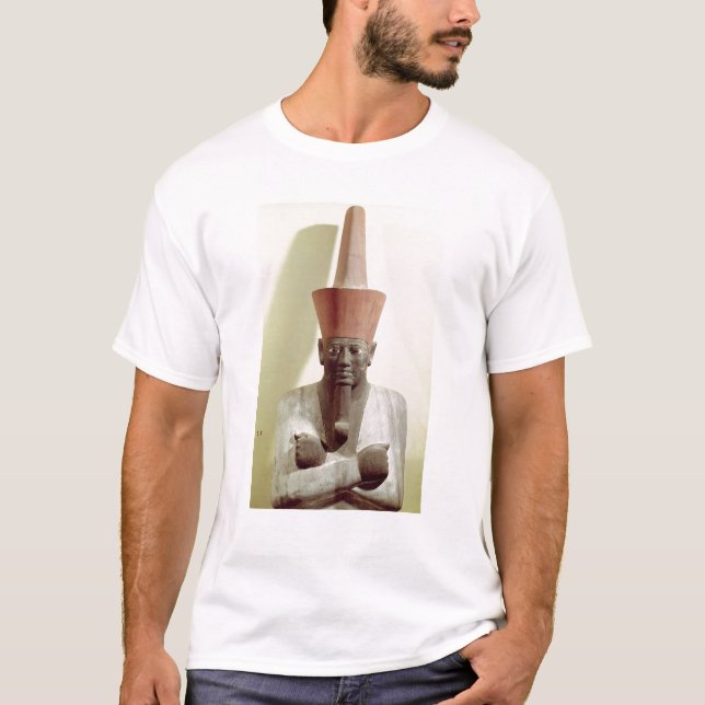 Camiseta Detalhe de uma estátua de Mentuhotep II (Frente)
