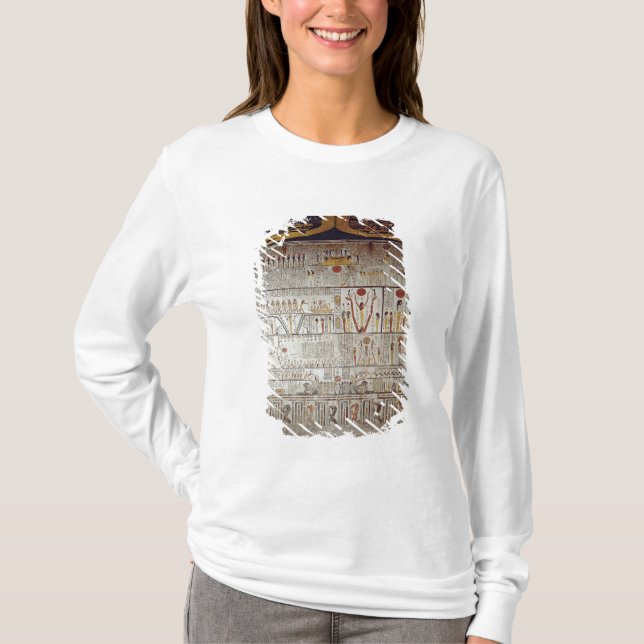 Camiseta Detalhe do livro da terra (Frente)