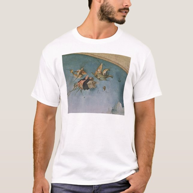 Camiseta Detalhe do painel da mão esquerda (Frente)