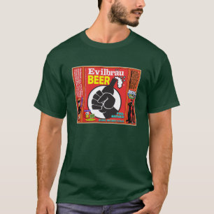 Camiseta Detalhe do punho da cerveja de Evilbrau