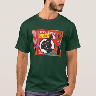Camiseta Detalhe do punho da cerveja de Evilbrau