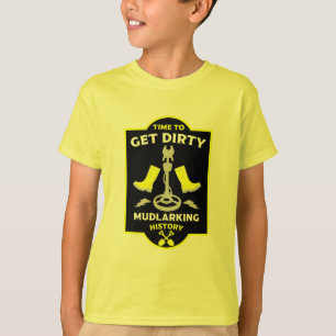 Camiseta Detecção de Metais de Mudlarking