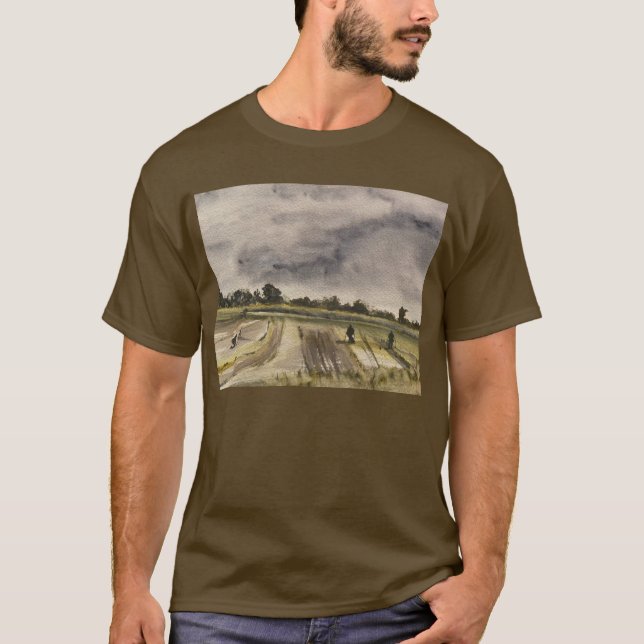 Camiseta Detecção De Metais Nos Campos 2 (Frente)