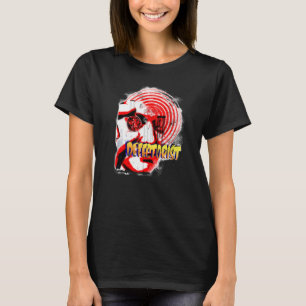 Camiseta Detecção de metal por grafite Grunge para Detector
