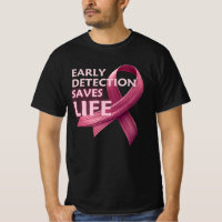 Detecção Precoce Salva Vidas - Laço Rosa