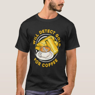 Camiseta Detectará Ouro Por Café Prospect Aurum Ouro