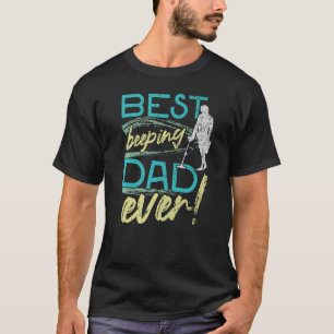 Camiseta Detector de caça ao tesouro detectador de metais