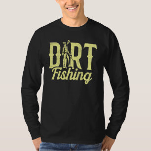 Camiseta Detector de detecção de metais por pesca de diafra
