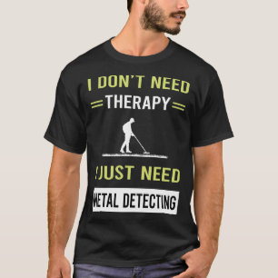 Camiseta Detector de detecção de metais por terapia