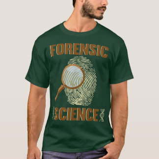Camiseta Detector de impressões digitais do Investigador Fo