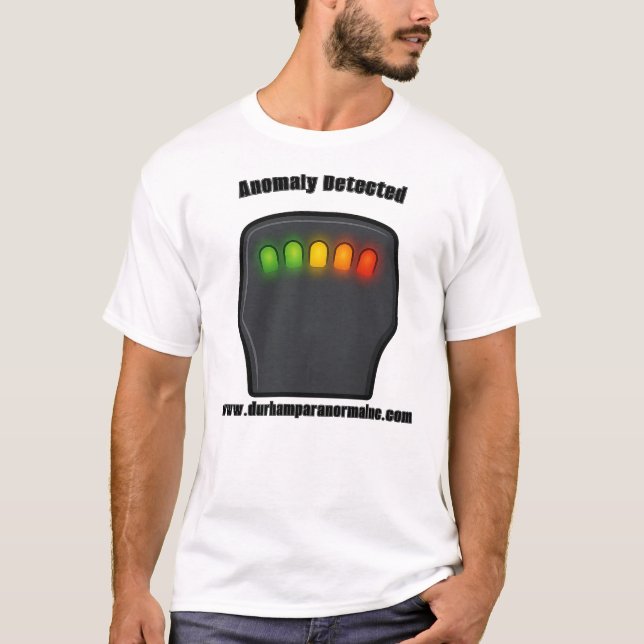 Camiseta Detector de Medidor EMF (Frente)