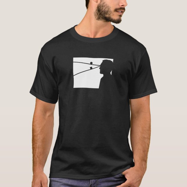 CAMISETA DETECTOR DE MENTIRA DO PRISIONEIRO (Frente)
