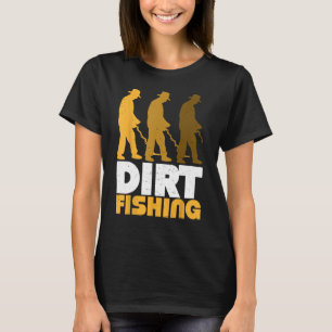 Camiseta Detector De Metais De Pesca De Sujidade À Procura 