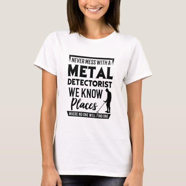 Camiseta Detector de metal (Frente)