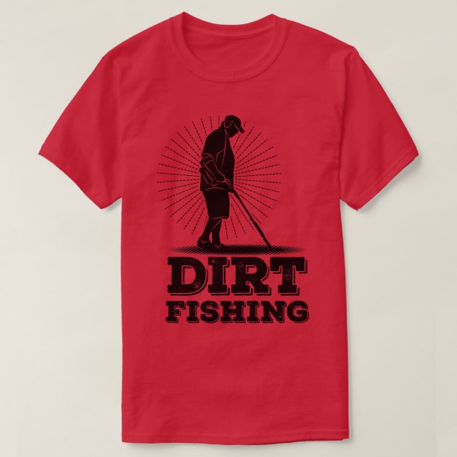 Camiseta Detector de metal (Frente do Design)