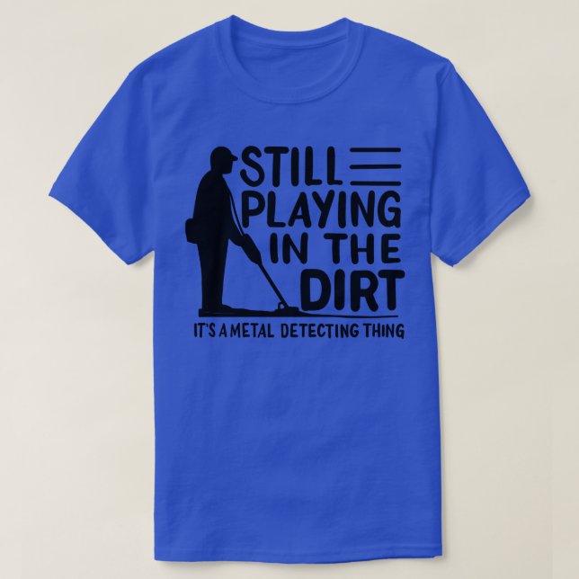 Camiseta Detector de metal 1 (Frente do Design)