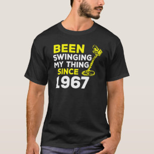 Camiseta Detector de Metal Desde 1967 Balançando Minha Cois