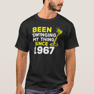 Camiseta Detector de Metal Desde 1967 Balançando Minha Cois