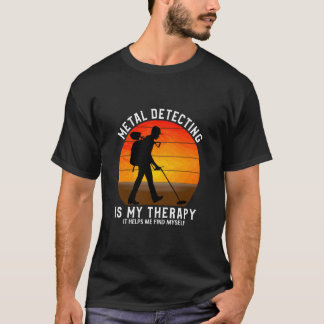 Camiseta Detector de metal detector detecção Detector engra