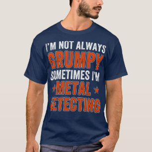 Camiseta Detector de metal nem sempre detectando metais