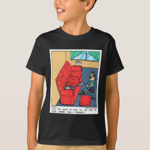 Camiseta Detector de Metal O Sofá Novidade Divertida de Pro