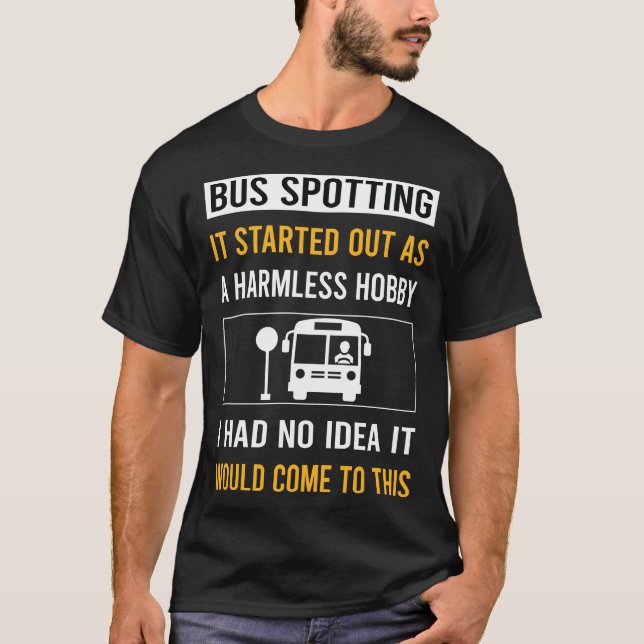 Camiseta Detector de Ônibus sem Hébies (Frente)