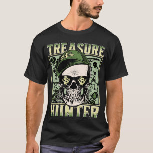 Camiseta Detectores de Grafites de detector de metais do te
