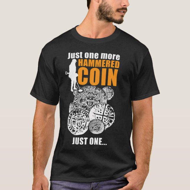 Camiseta Detectores de metal engraçados (Frente)