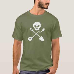 Camiseta Detectorist Skull - Sondengänger crânio