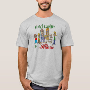 Camiseta Detenção de Captivo em Illinois