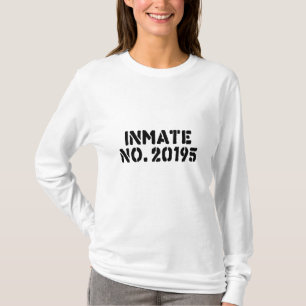 Camiseta detento No. 20195