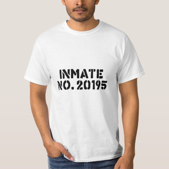 Camiseta detento No. 20195 (Frente)