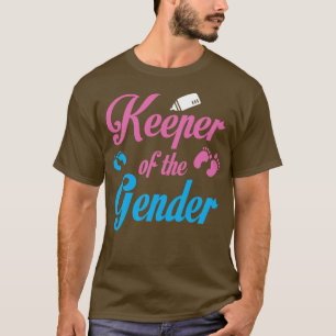 Camiseta Detentor Da Oferta De Chás de fraldas Revelação De