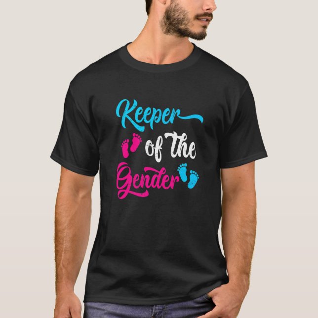Camiseta Detentor Da Parte Anunciante Do Bebê Revelação De  (Frente)