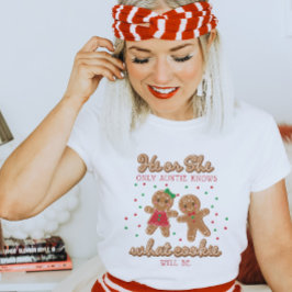 Camiseta Detentor da Tia Gingerpão Reveal de Gênero